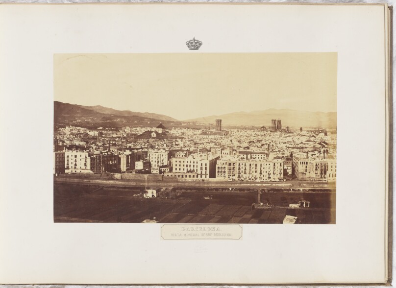 Barcelona. Vista general desde Monjuich