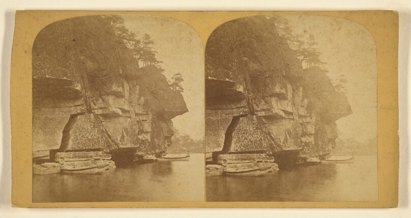 Pine Bluff, looking North, No. 1. [Lake Mohonk]