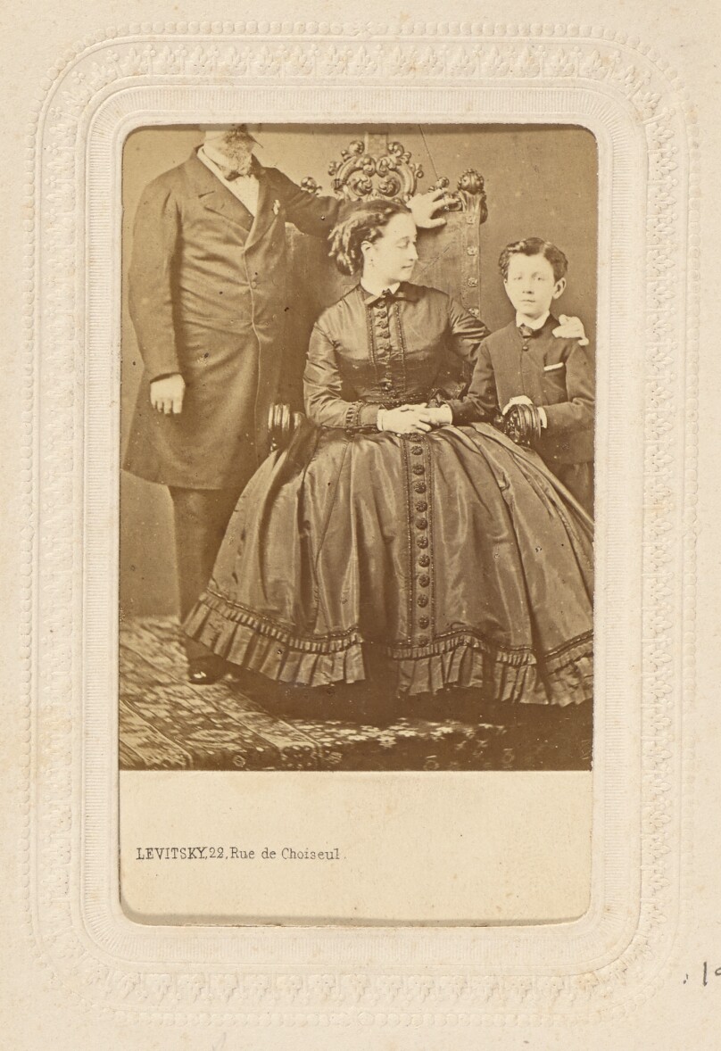 [Napoleon III, Empress Eugenie & Eugene Louis Jean Joseph Bonaparte]
