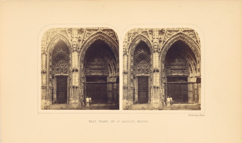 West Front of St. Maclou, Rouen