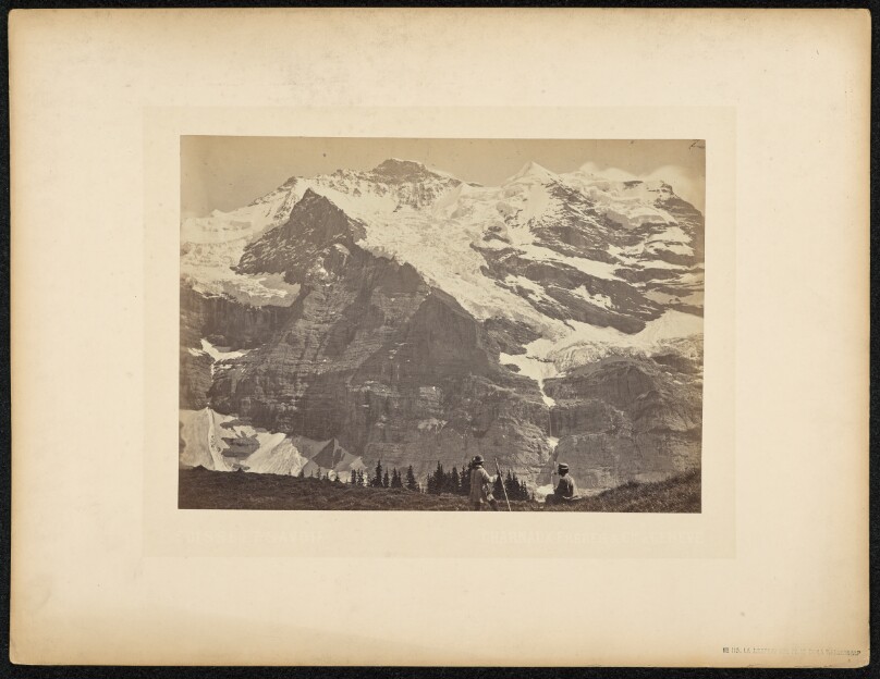 La Jungfrau, vue prise de la Wengernalp