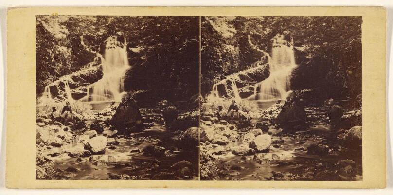 Beauties of The Hudson. The Indian Fall, Opposite West Point.
