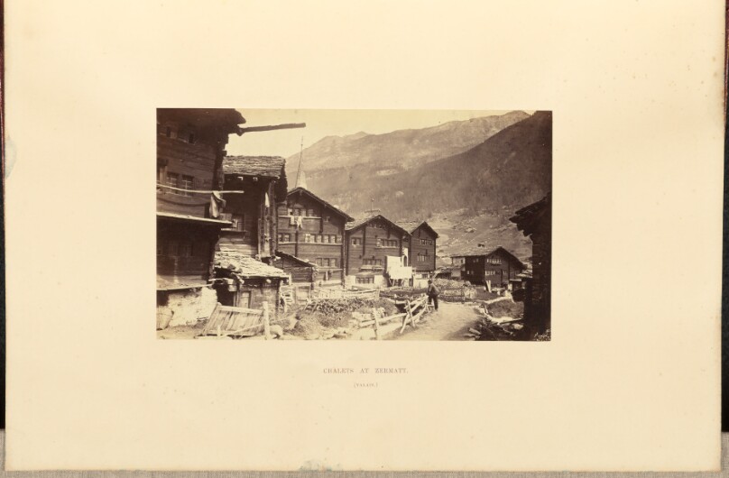 Chalets at Zermatt (Valais)