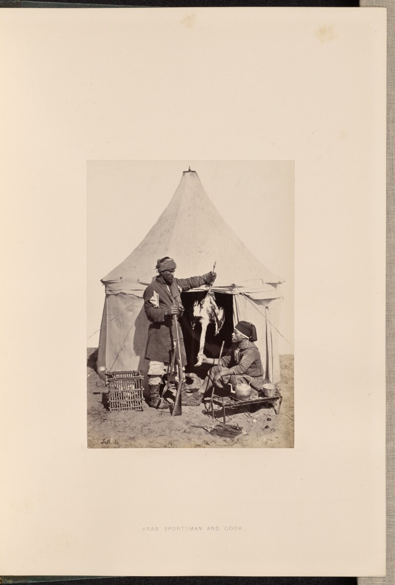 Arab Sportsman and Cook