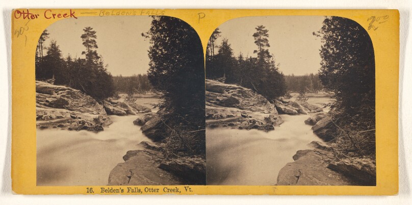 Belden's Falls, Otter Creek, Vt.