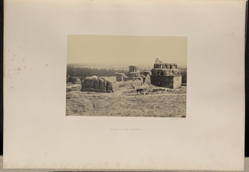 Distant View of Damascus