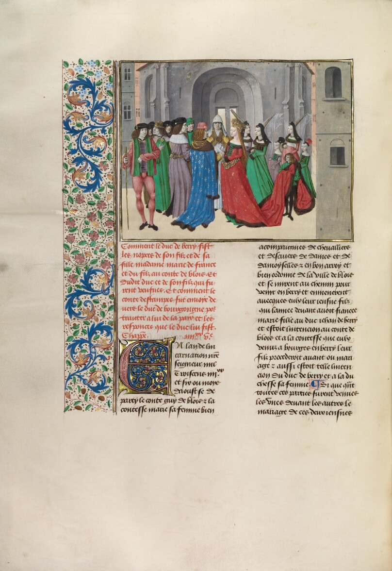 The Marriage of Louis de Blois and Marie de France