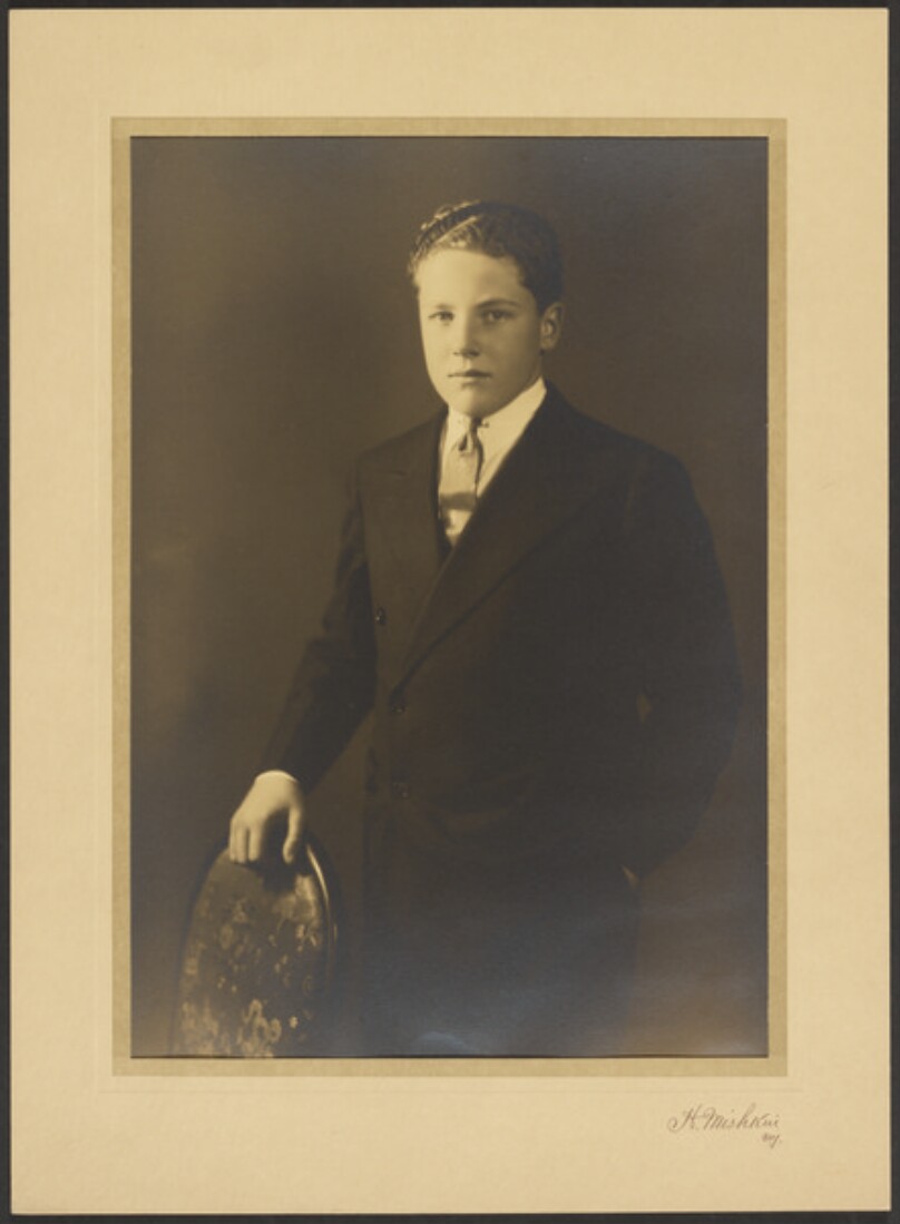 [Portrait of a boy]