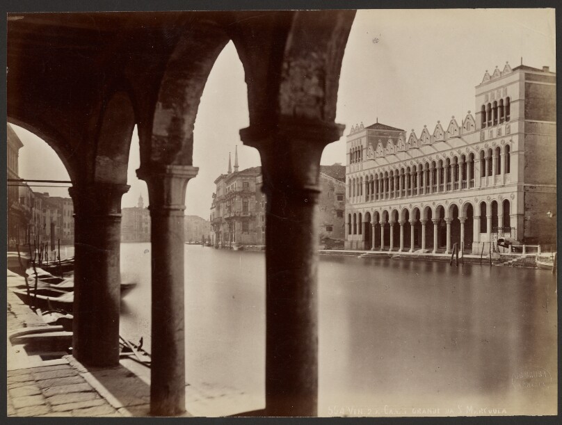 Venezia - Canal Grande da S. Mercuola