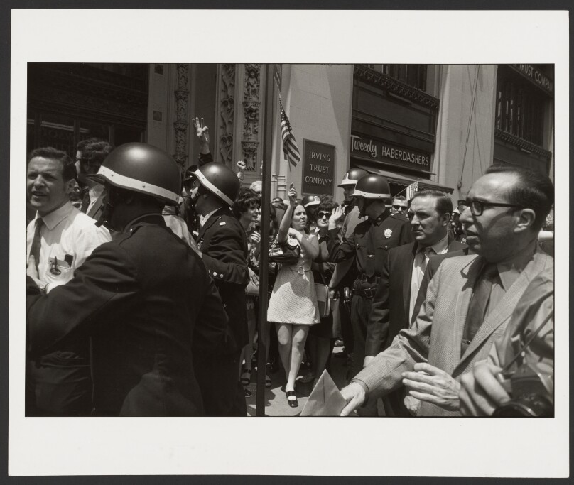 Labor Union Peace Rally, Lower Broadway, New York