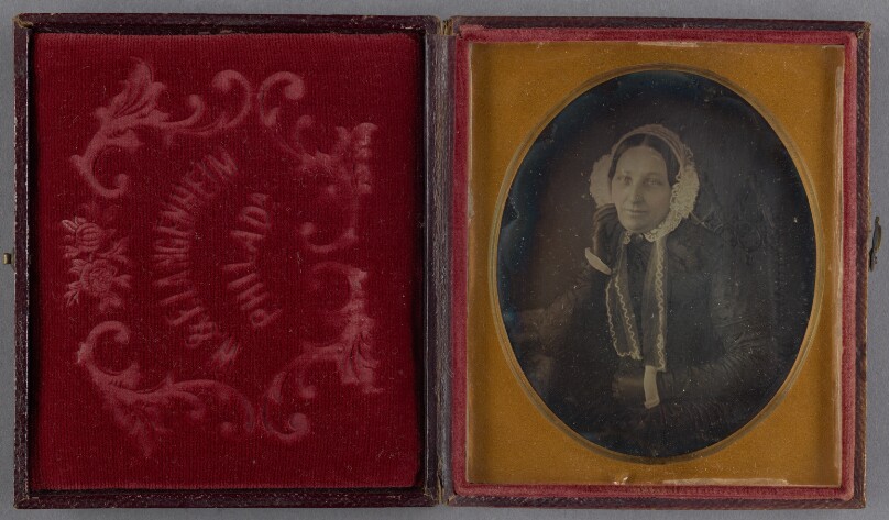 [Portrait of a Seated Woman in Matron Cap]