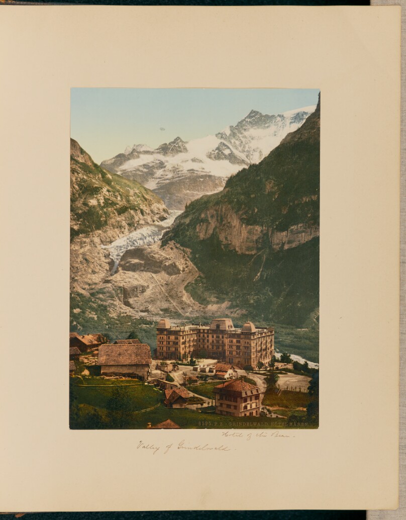 Grindelwald. Hôtel Bären.