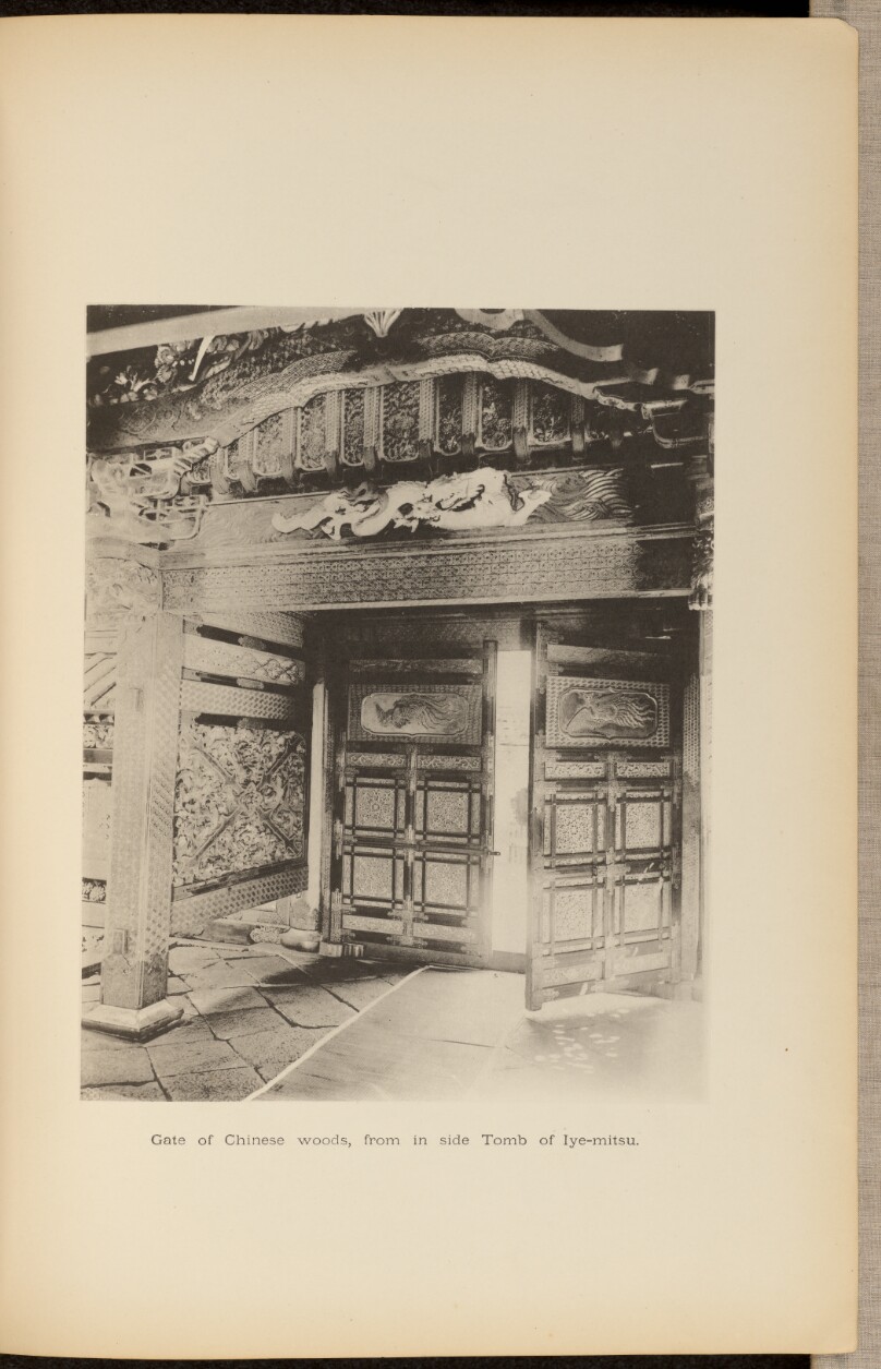 Gate of Chinese Woods, From Inside Tomb of Iye-mitsu