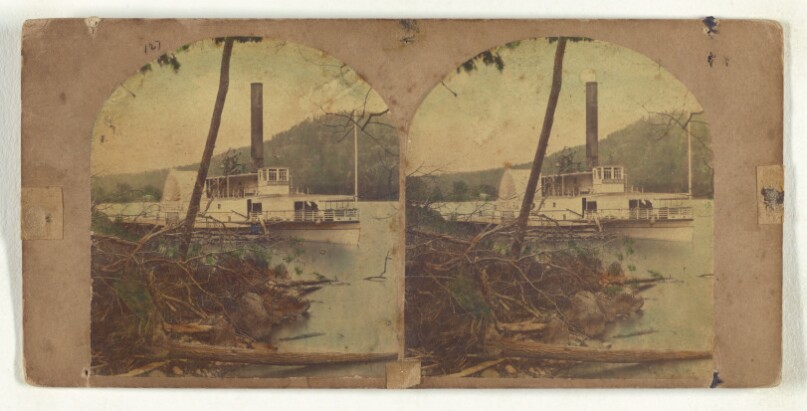 Lake George. Steamer Minnehaha. "Laughing Water."