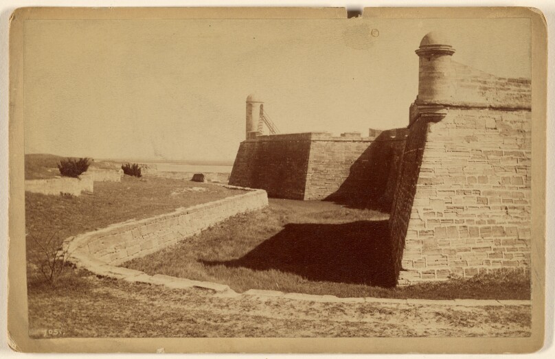 [(---illeg.) watch towers & Look-out - Fort San Marco St. Augustine Fla.