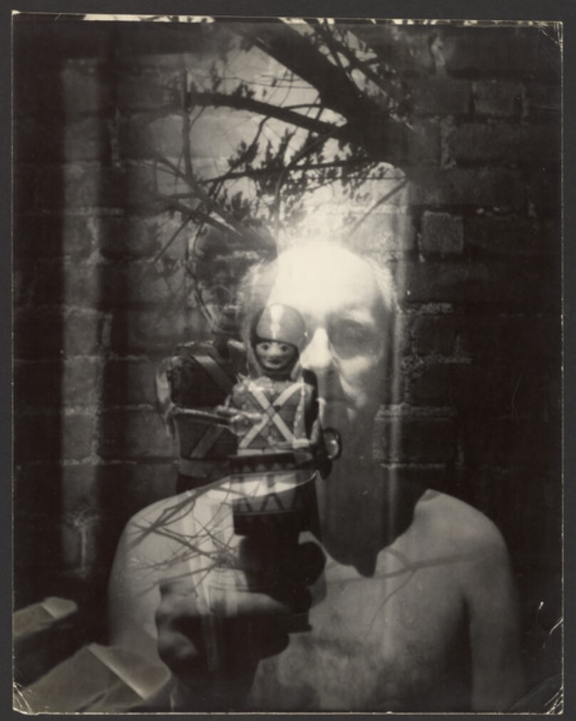 [Self-Portrait with Toy Soldiers]