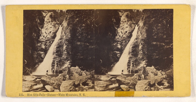 Glen Ellis Falls - Distant - White Mountains, N.H.
