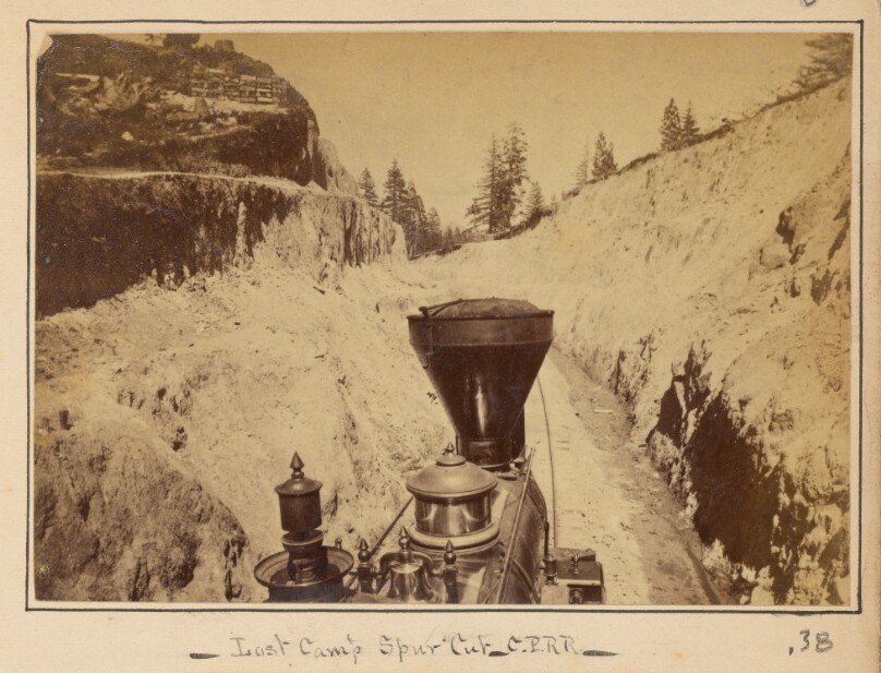 Lost Camp Spur Cut, C.P.R.R.