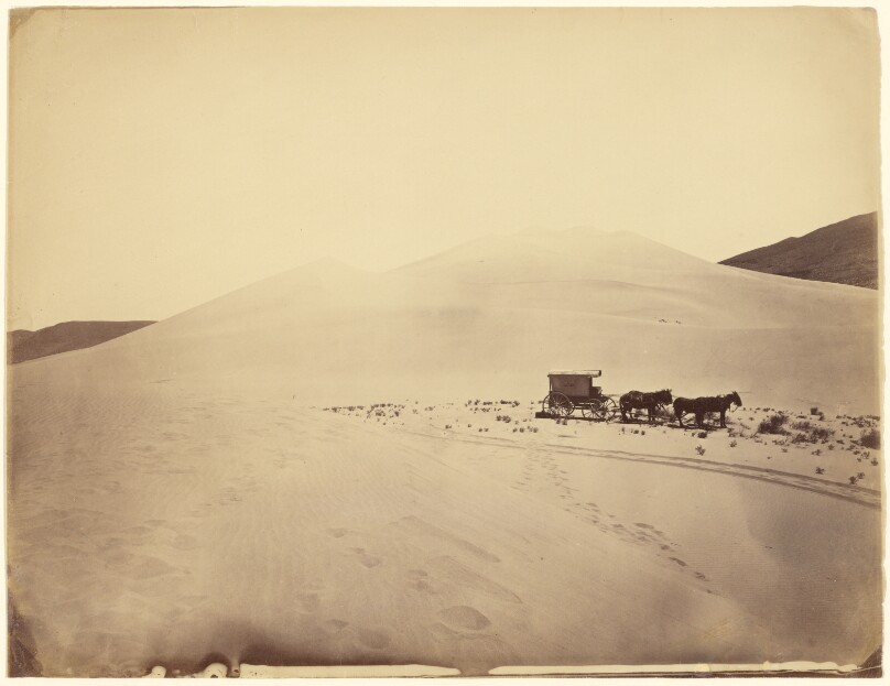 [Desert Sand Hills near Sink of Carson, Nevada]