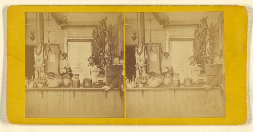Interior View of A. & W. Sprague's Store, Elmwood, R.I.