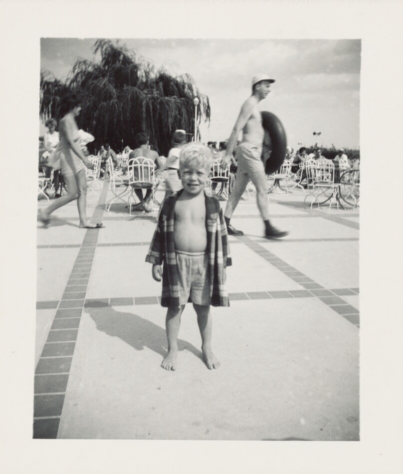 [Boy at the pool]