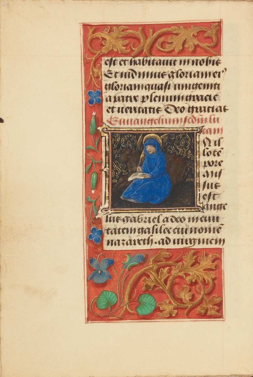Initial I: Saint Luke