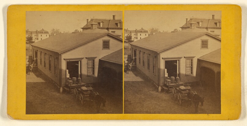 View of A. & W. Sprague's Store, Elmwood, R.I.