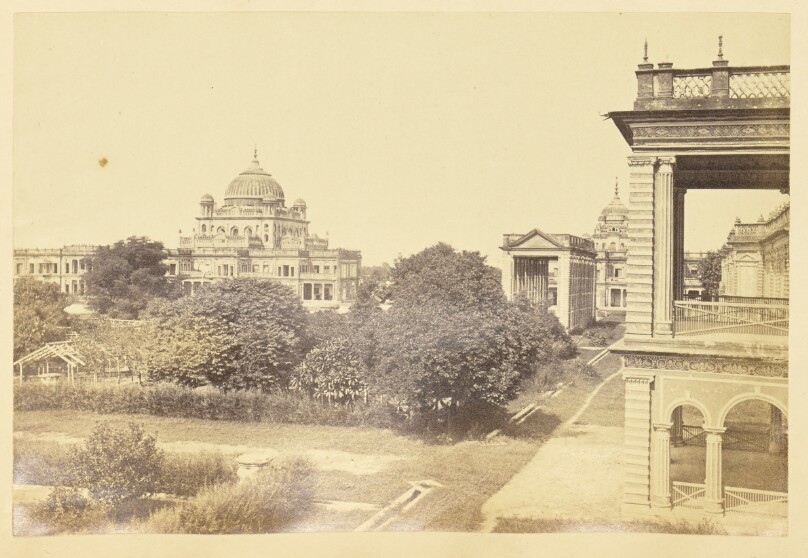 [The Kaiserbagh, Looking toward the Mausoleum of Saadat Ali Khan, Lucknow]