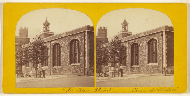 The Tower of London. St. Peter's Chapel.