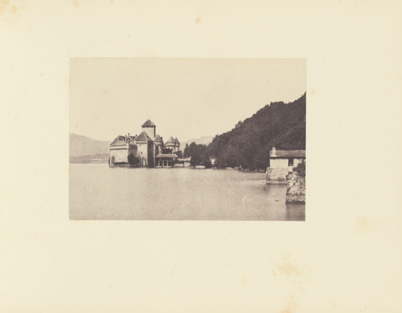 Le chateau de Chillon, sur le lac Léman