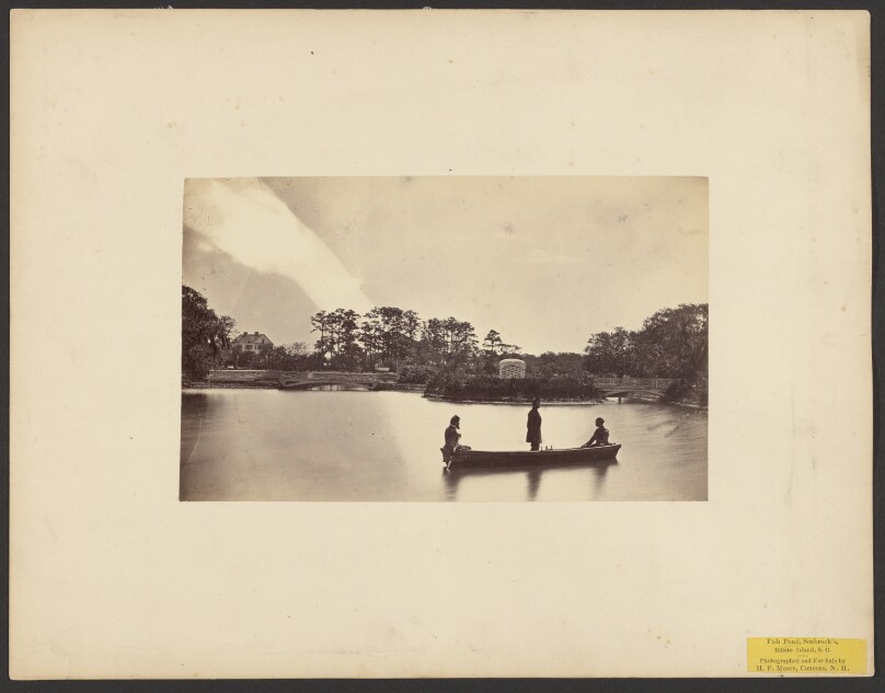 Fish Pond, Seabrook's, Edisto Island, South Carolina