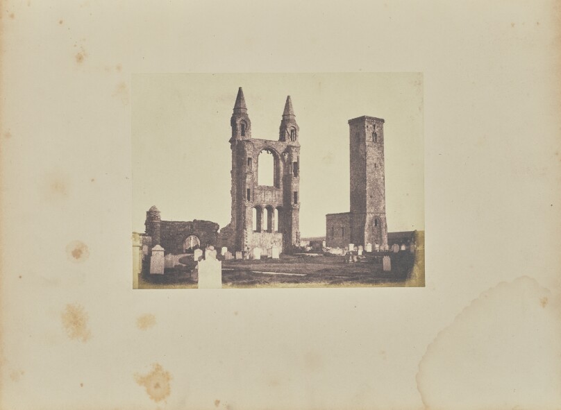 [St Andrews Cathedral, the East Gable and St Rule's Tower]