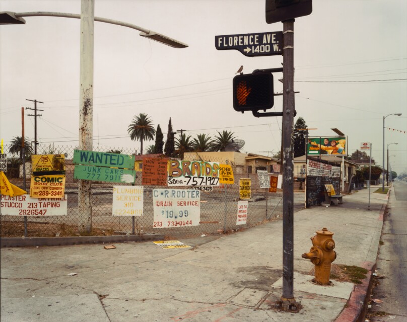 The Northwest Corner of Florence and Normandie Avenues, Los Angeles, California, October 1993