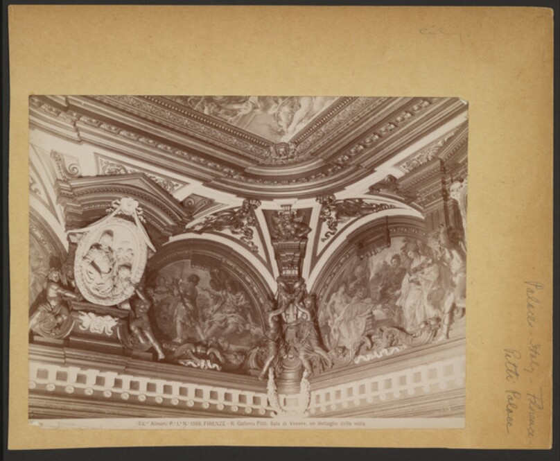 Ceiling detail, The Venus Room, Pitti Palace, Florence