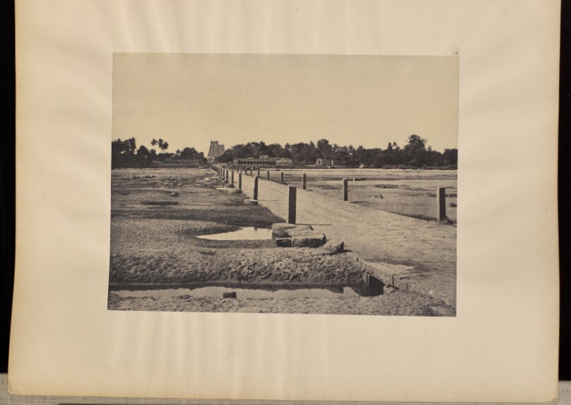 Madura. The Vygay River, with Causeway, Across to Madura.