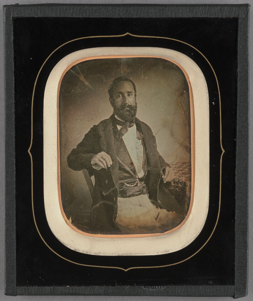 [Portrait of a Seated Middle-aged, Bearded Man]