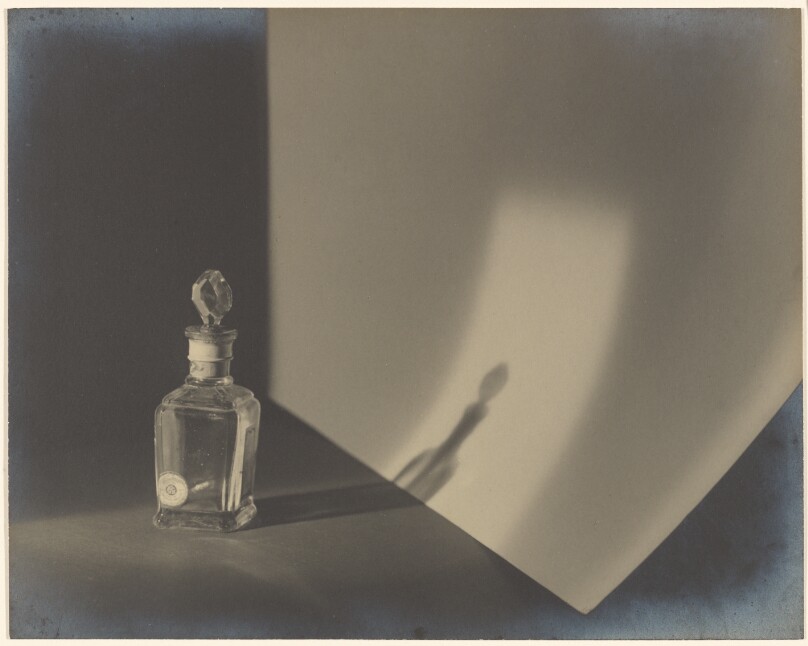 [Composition with Perfume Bottle]