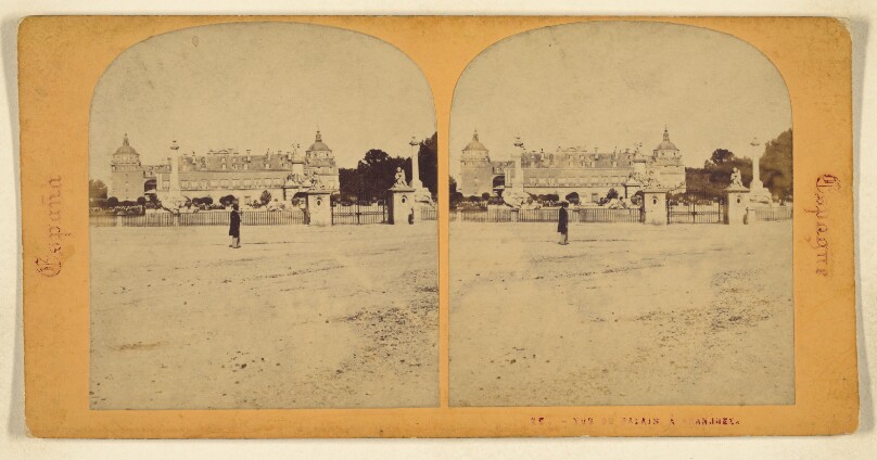 Vue Du Palais a Aranjuex.
