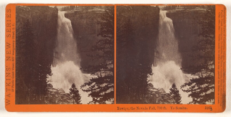 Yowiye; the Nevada Fall, 700 ft. Yo Semite.