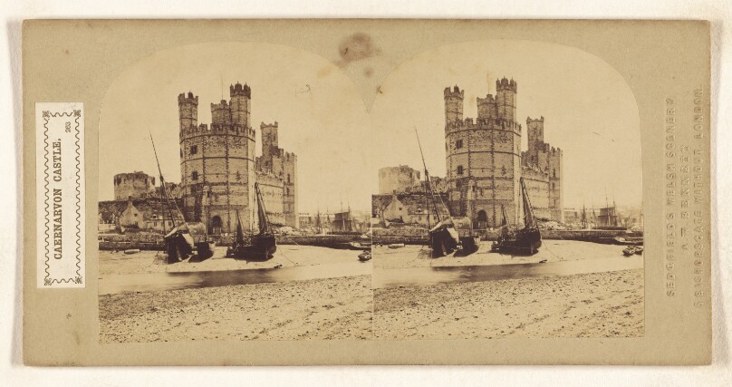 Caernarvon Castle.