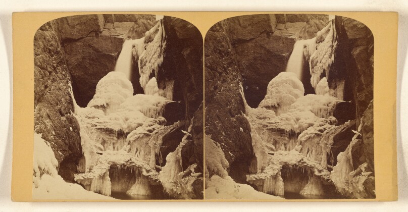 The Ute Pass. Rainbow Fall, 60 ft. One mile from Manitou House, Manitou, Col.