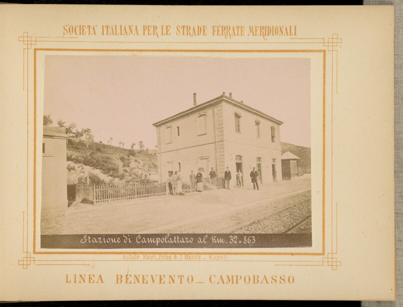 Stazione di Campolattaro al chilometro 32 + 863