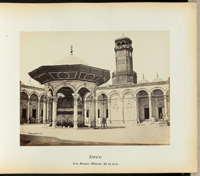 [Fountain of the Mosque of Mohamed Ali in Cairo]