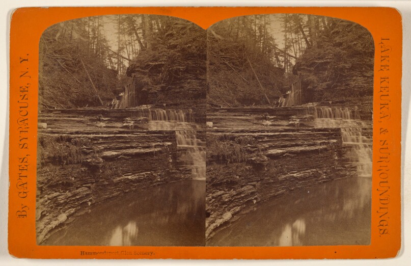 Hammondsport Glen Scenery.