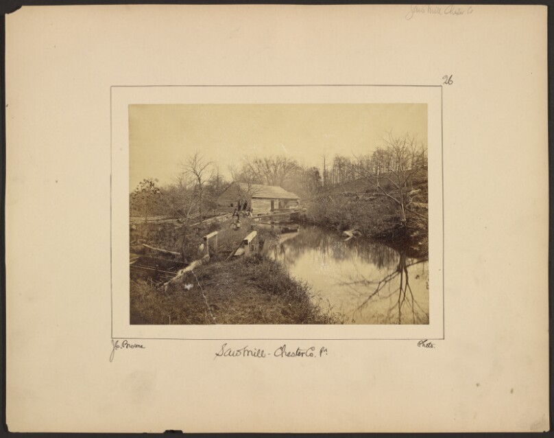 Saw Mill - Chester Co. Pa.