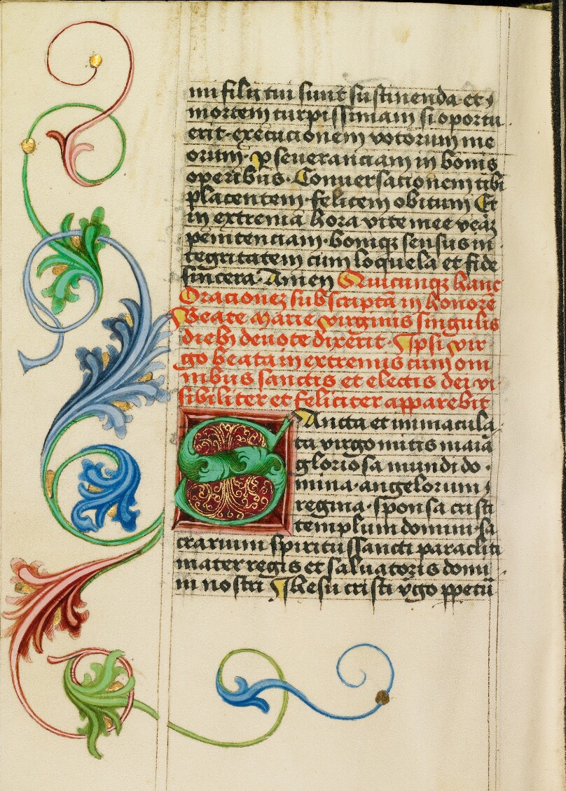 Decorated Initial S