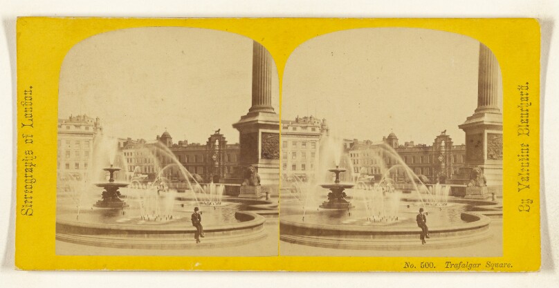 Trafalgar Square. [London, England]