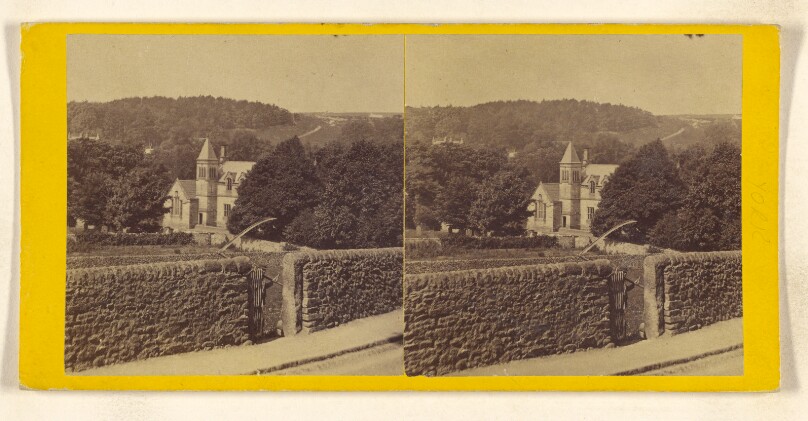Grammar School, Giggleswick, From the High Road.