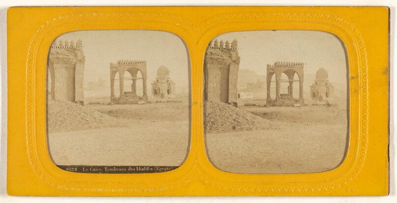 Le Caire. Tombeaux des Khalifes (Egypte).