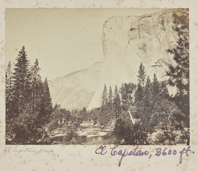 Tutocanula - El Capitan - 3600 feet, Yosemite Valley, Mariposa County, CAL. (No. 1010)